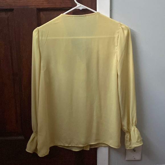 Alfani yellow blouse - Picture 3 of 6